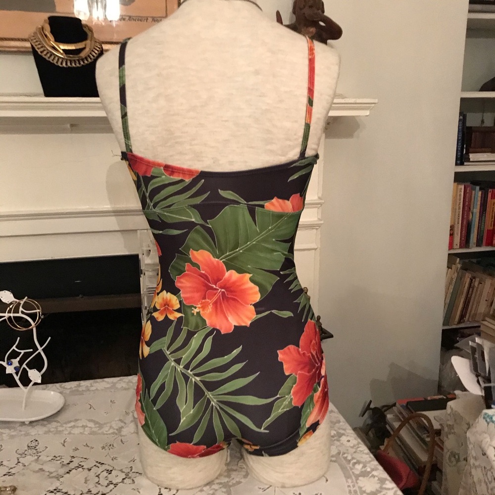 Popina multicolor pin-up one piece swimsuit. Size S. EUC - Picture 7 of 13